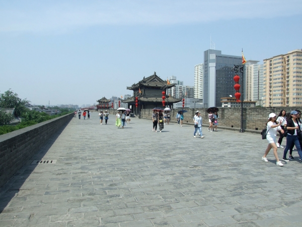Zdjęcie z Chińskiej Republiki Ludowej - spacer po murze