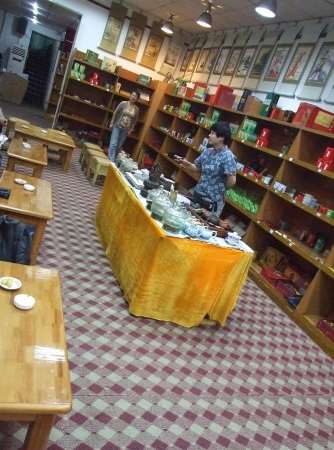 Zdjęcie z Chińskiej Republiki Ludowej - w herbaciarni