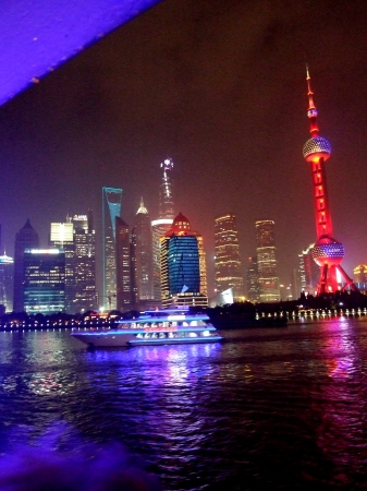 Zdjęcie z Chińskiej Republiki Ludowej - wieczorny rejs