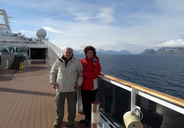 Zdjęcie z Norwegii - Płyniemy dalej na północ...