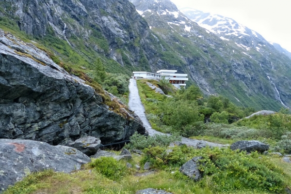 Zdjęcie z Norwegii - pięknie położony pensjonat górski Videseter, w którym przyszło nam nocować