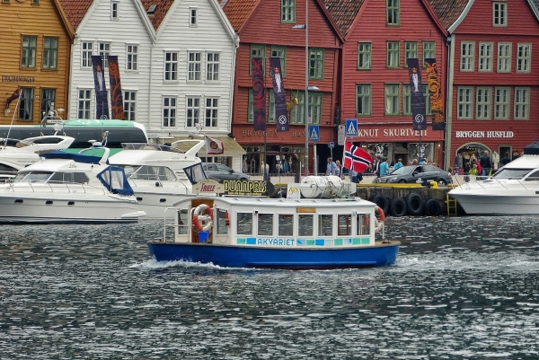 Zdjęcie z Norwegii - Bryggen w Bergen