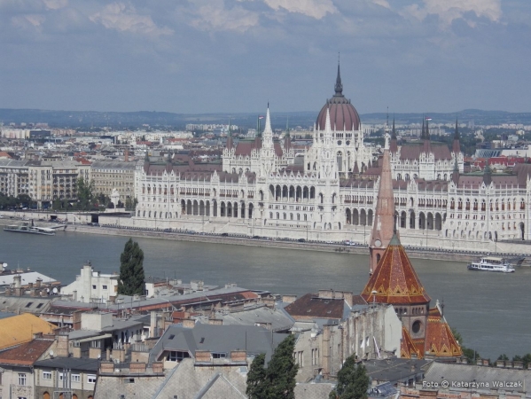 Zdjęcie z Węgier - Panorama miasta i widok na Parlament