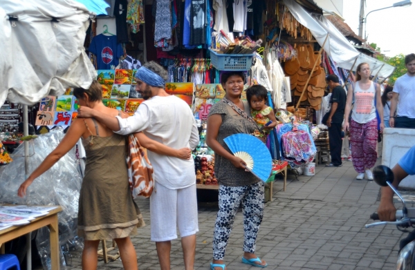 Zdjęcie z Indonezji - Na ubudzkim bazarku