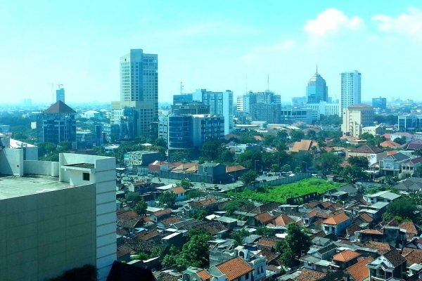 Zdjęcie z Indonezji - widok z hotelu