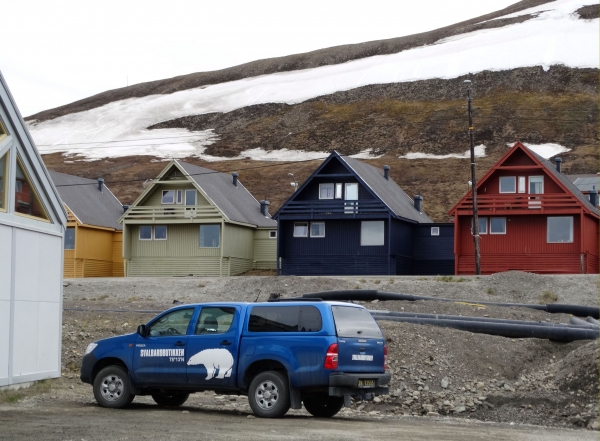 Zdjęcie z Norwegii - w Longyearbyen