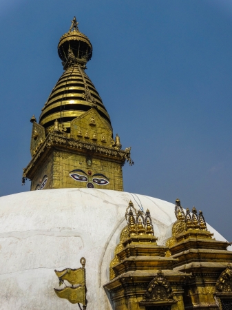 Zdjęcie z Nepalu - świątynia małp