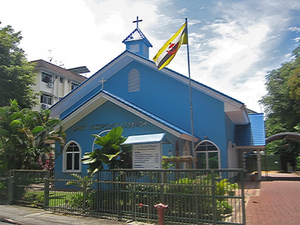 Zdjęcie z Brunei - kościół chrześcijański w Brunei