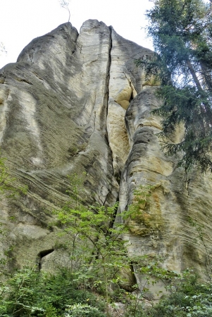 Zdjęcie z Czech - skalne twory Ardspachu