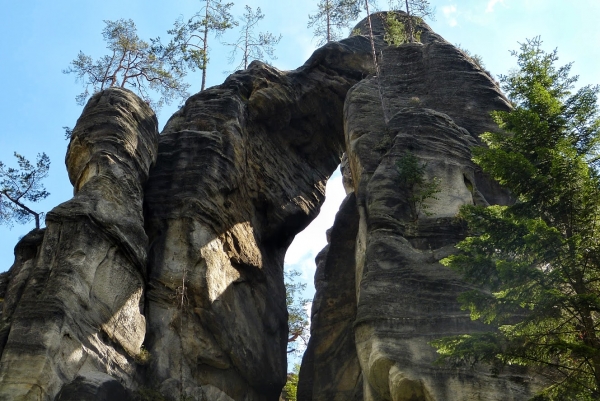 Zdjęcie z Czech - Diabelski Most - to moim zdaniem jedna z piękniejszych skał 