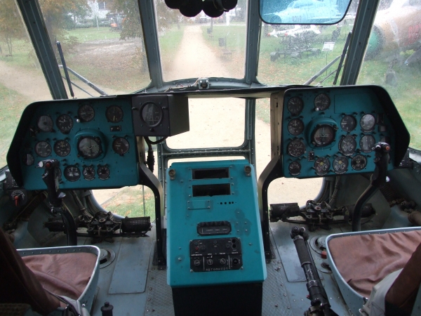 Zdjęcie z Polski - w kabinie pilotów