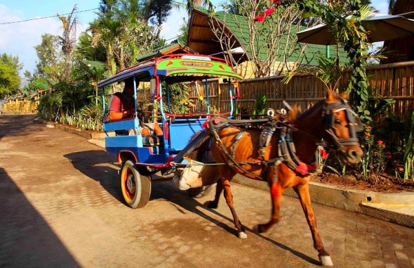 Zdjęcie z Indonezji - lokalna taksowka