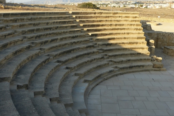 Zdjęcie z Cypru - starożytny teatr wygladający na całkiem nowy :)
