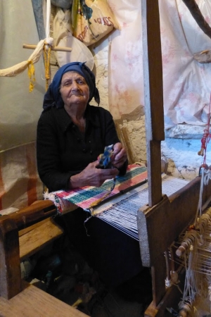 Zdjęcie z Cypru - sympatyczna, bardzo gadatliwa babcia