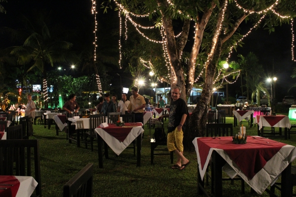 Zdjęcie z Tajlandii - Pierwsza kolacja na terenie hotelu