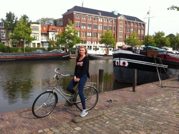 Zdjęcie z Holandii - Zwiedzanie Leeuwarden na rowerze :)