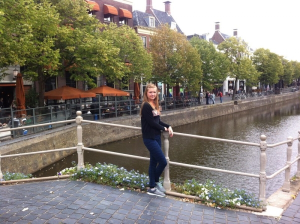 Zdjęcie z Holandii - Kanał i rowery - jak w każdym szanującym się holenderskim miasteczku ;)