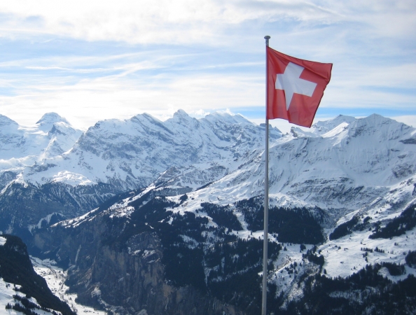 Zdjęcie ze Szwajcarii - Wreszcie w górach