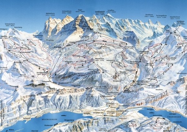 Zdjęcie ze Szwajcarii - Jungfrau Ski Region