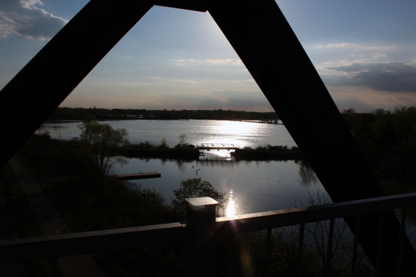 Zdjęcie z Kanady - Waterford, widok z mostu Black Bridge