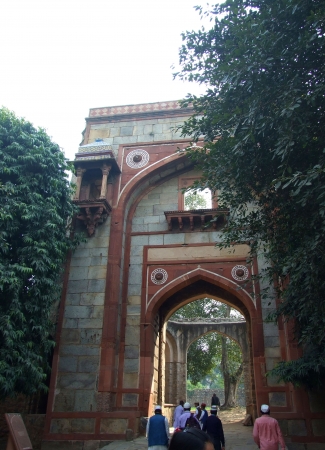 Zdjęcie z Indii - jedna z bram