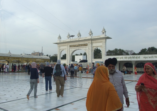 Zdjęcie z Indii - w świątyni Sikhów