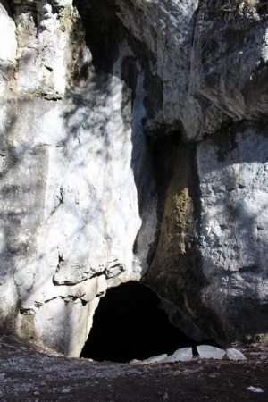 Zdjęcie z Polski - Jaskinia Dziura z zewnątrz