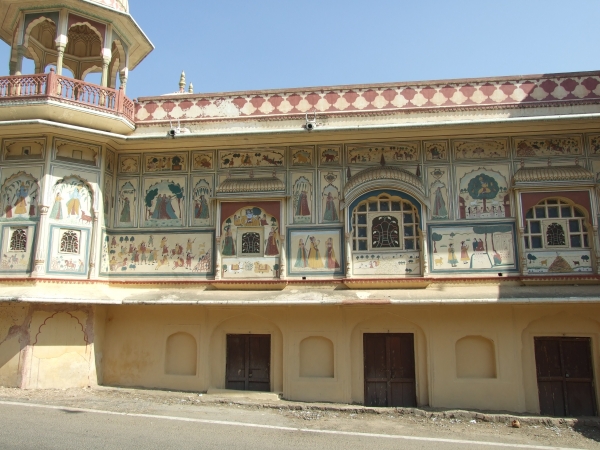 Zdjęcie z Indii - letni pałacyk 