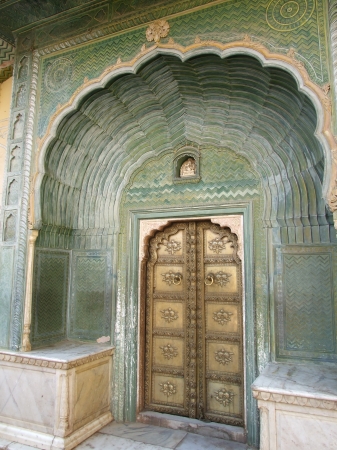 Zdjęcie z Indii - ozdobne bramy