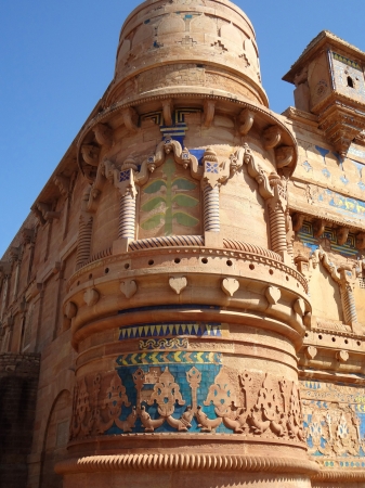 Zdjęcie z Indii - detale fasady