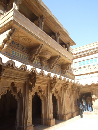 Zdjęcie z Indii - pałac w Gwaliorze