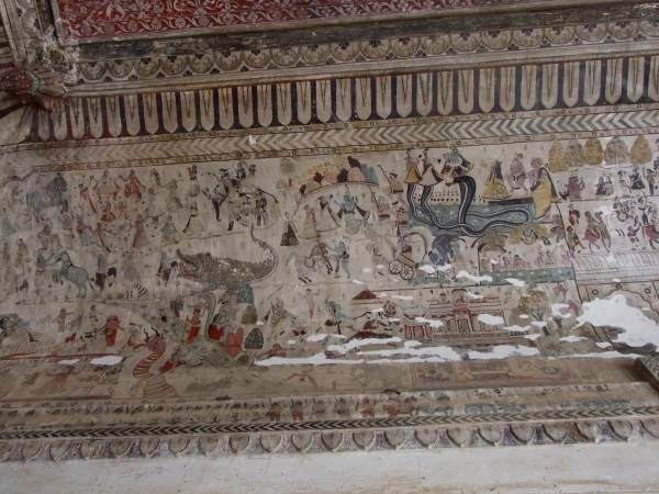 Zdjęcie z Indii - świątynne freski