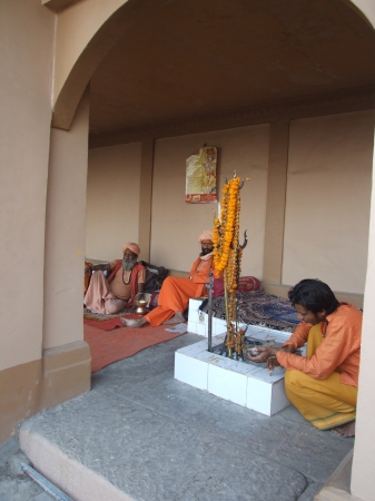 Zdjęcie z Indii - jacyś świątobliwi guru