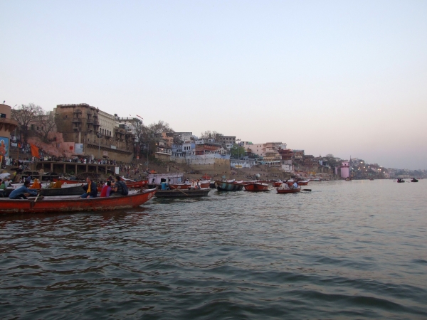 Zdjęcie z Indii - na Gangesie