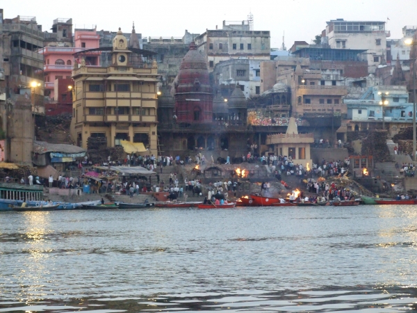 Zdjęcie z Indii - nad Gangi