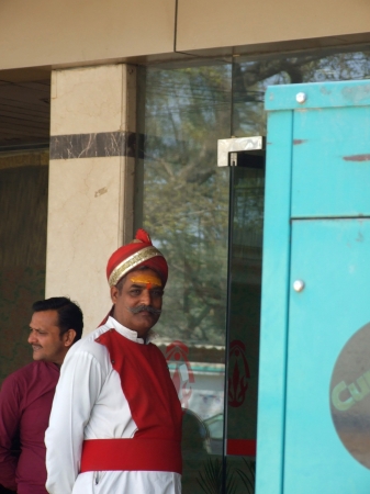 Zdjęcie z Indii - hotelowy portier
