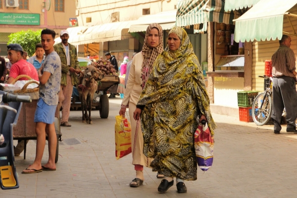 Zdjęcie z Maroka - na suku....