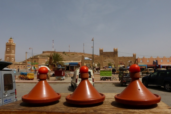 Zdjęcie z Maroka - w centralnym miejscu w Agdz