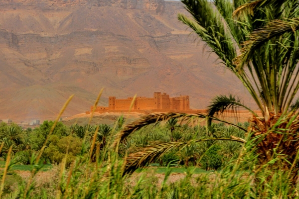 Zdjęcie z Maroka - urocza, bardzo malowniczo położona XVI-wieczna kazba Tamnougalt