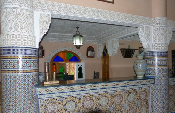 Zdjęcie z Maroka - recepcja w uroczym marokańskim stylu