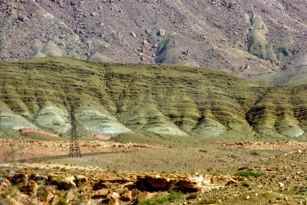 Zdjęcie z Maroka - te góry mają "zielone łapy" :) 