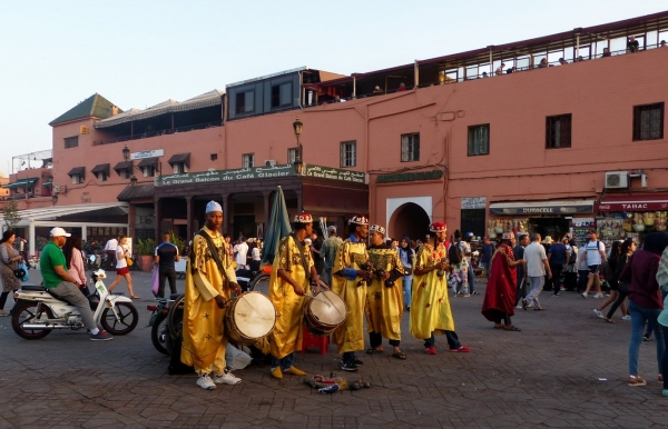 Zdjęcie z Maroka - muzykanci ganwa