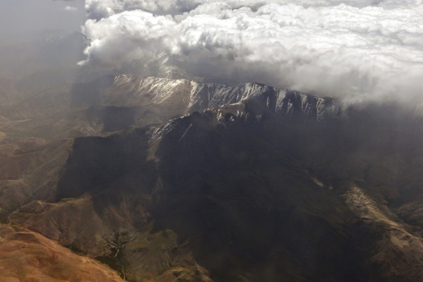 Zdjęcie z Maroka - piękne widoczki z góry na Atlas