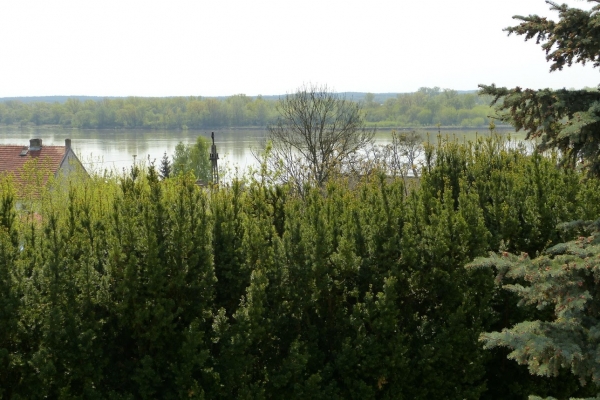 Zdjęcie z Polski - widok z tarasu parku ( ze skarpy) na Wisłę