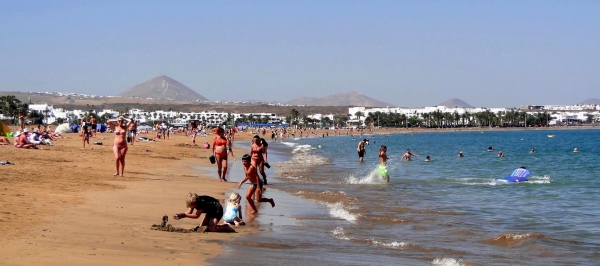 Zdjęcie z Hiszpanii - Plaża Los Pocillos.