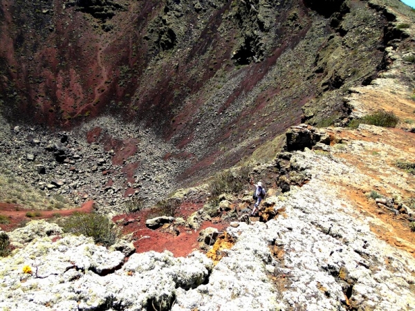 Zdjęcie z Hiszpanii - Krater La Corona