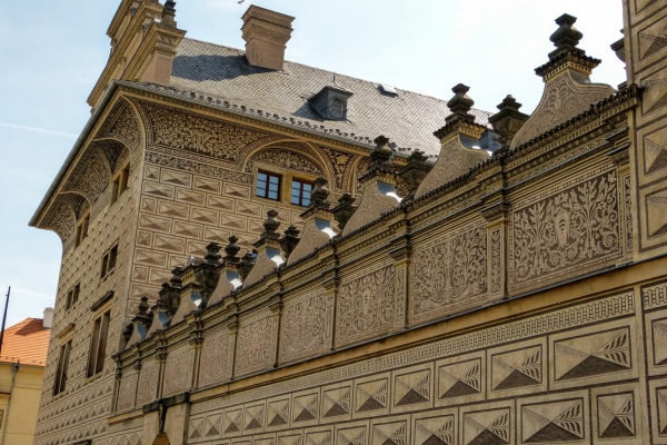 Zdjęcie z Czech - detale Pałacu Schwarzenbergów