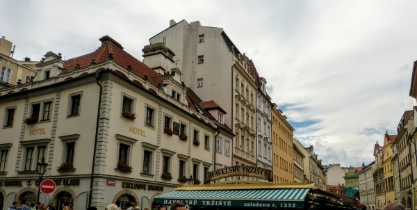 Zdjęcie z Czech - najstarsze miejsce targowe w Pradze