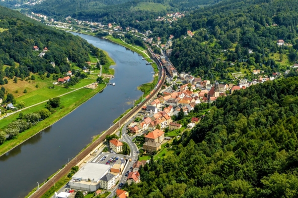Zdjęcie z Niemiec - piękne panoramy na miasteczko u podnóża Twierdzy