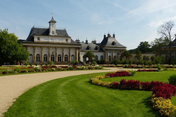 Zdjęcie z Niemiec - ogrodowe zakamarki i Nowy Pałac